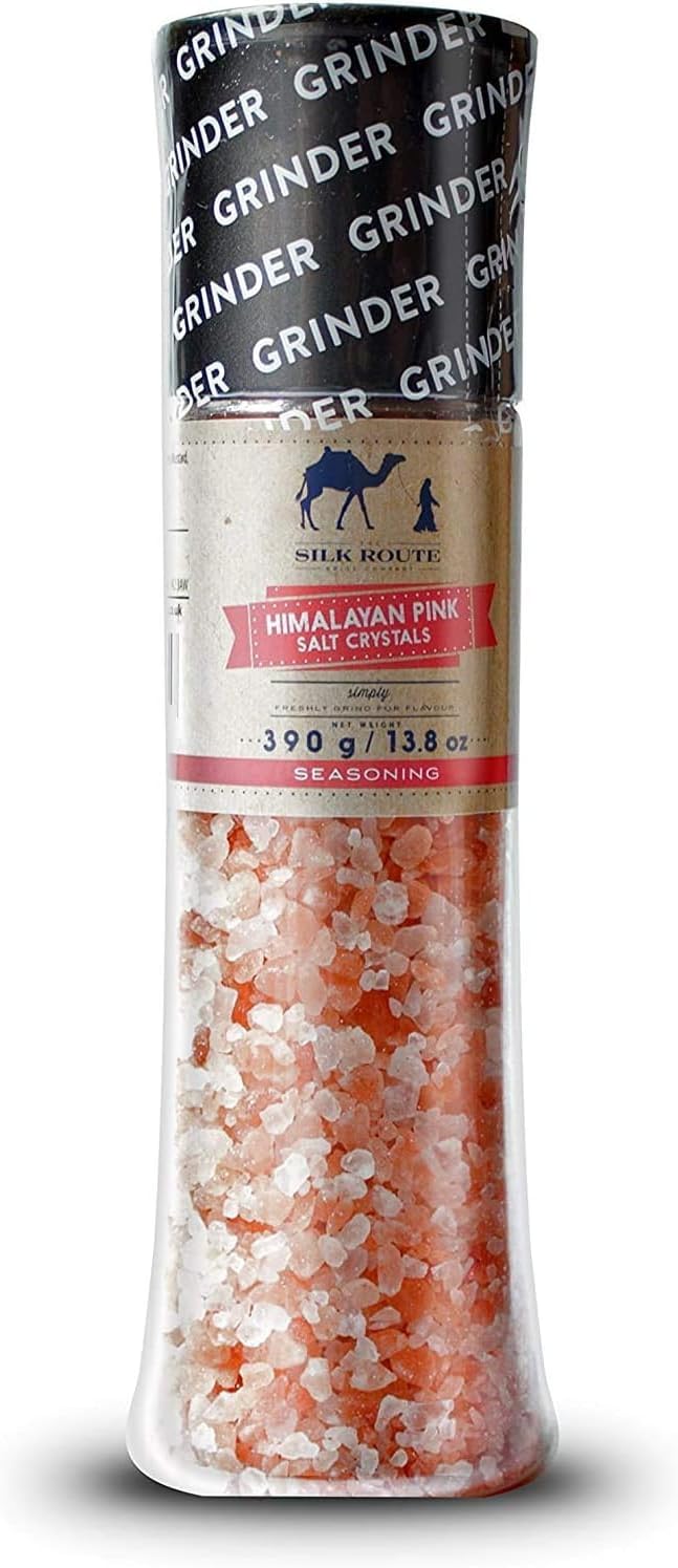 Silk Route Spice Company Himalayan Pink Salt Giant Grinder 390g 13.8oz