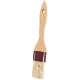 Pastry Brushes for Baking Basting Brush with Boar Bristles and Beech Hardwood Handles Culinary Oil Brush for Barbecue Butter 