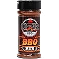 10-42 BBQ Rub Seasoning (No MSG, Low Sodium) | All Natural Meat Seasoning & Spice | US-Made | Spices for Smoking & Grilling | Best on Brisket, Ribs, Pork Chops, Chicken, Turkey | 6 oz