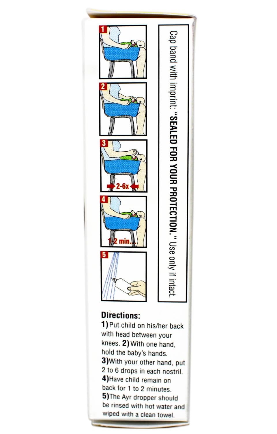 AYR Baby Saline Nasal Spray/Drops, 1 Oz