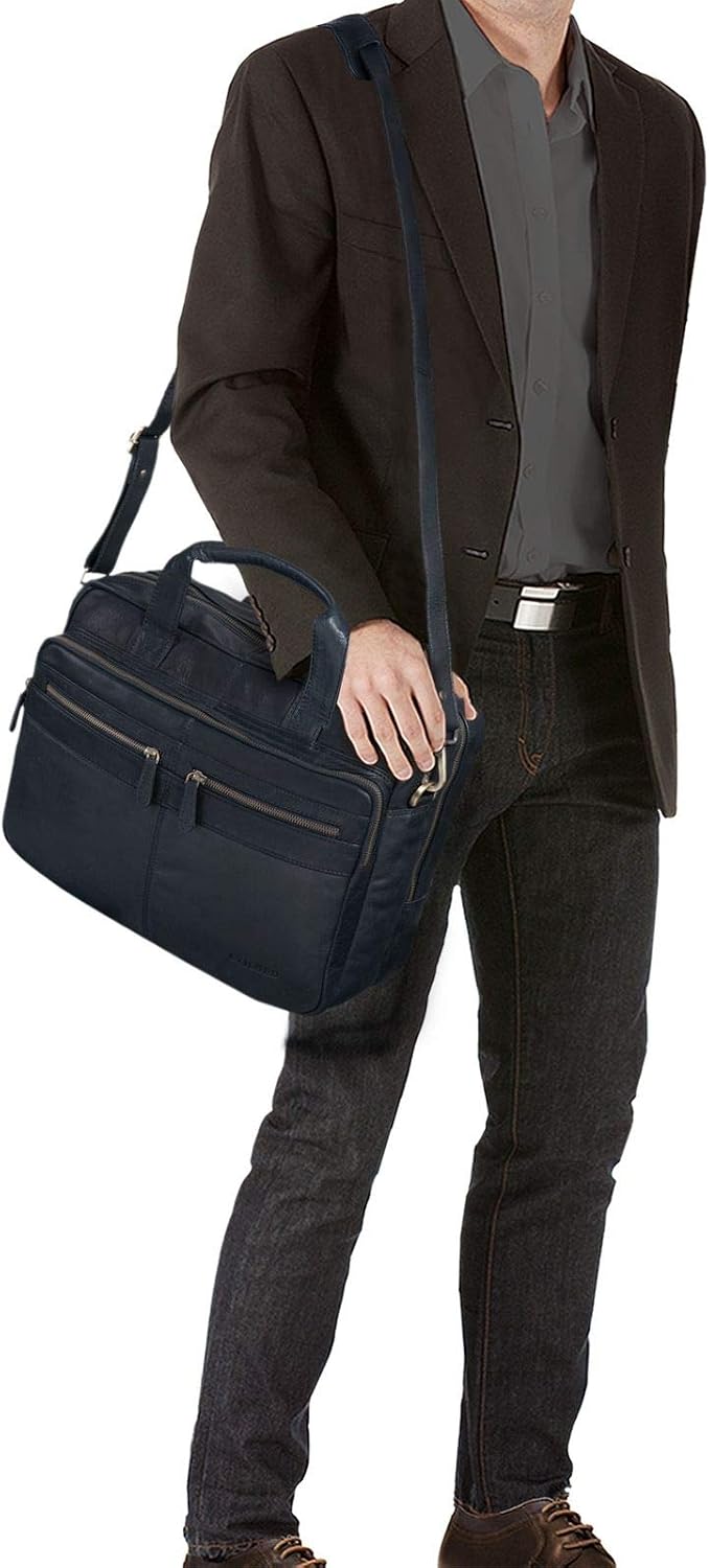 STILORD Teacher's Bag Leather Explorer 20 Liters - Image 3