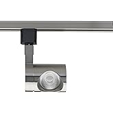 Nuvo Lighting TH445 Contemporary Modern One Light Track Head in Pwt, Nckl, B/S, Slvr. Finish, 5.19 inches