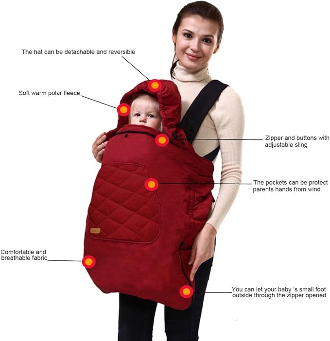infant carrier winter cover
