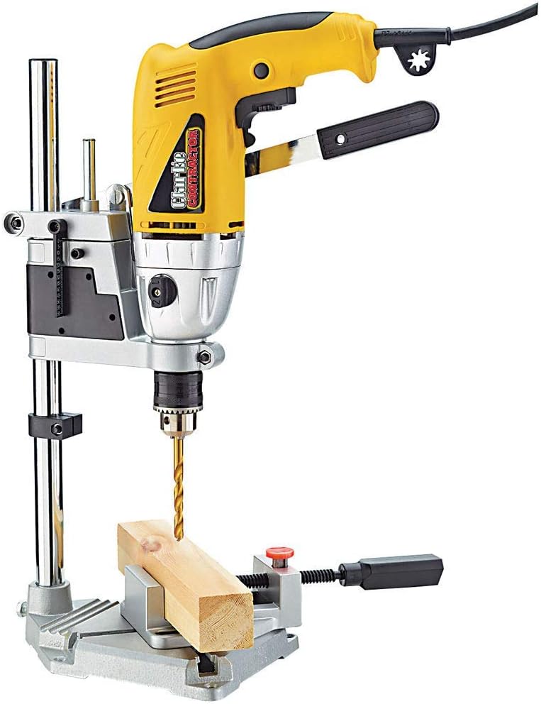 Clarke CDS3 Drill Stand with Vice Adjustable Depth Stop 43mm 38mm Collar
