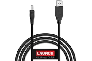 LAUNCH Original USB Charging Cable Replacement X-431 CRP123i, CRP123e, CRP123x, CRP129i, CRP129e, CRP129x, CRP909E, CRP909X OBD2 Scanner 5V DC