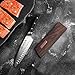 Cangshan 1021479 Solid Ash Wood Magnetic ANCHOR Knife Sheath Only for 7-Inch Santoku Knife
