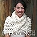 Living Dreams Yarn ELEGANCE Super Bulky MERINO SILK for Needle Knitting and Crochet. Luxuriously Soft Pencil Roving Yarn for Cozy Chunky Knits. Ivory