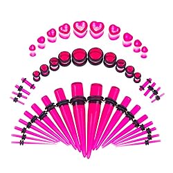 Linkning 14G-00G Ear Gauges Stretching Kit Spiral