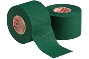 MUELLER Sports Medicine MTape Rolls, Quality Athletic Tape, Easy to Tear for Fast & Effective Taping, 1.5" x 10 Yards Per Roll, 2 Rolls