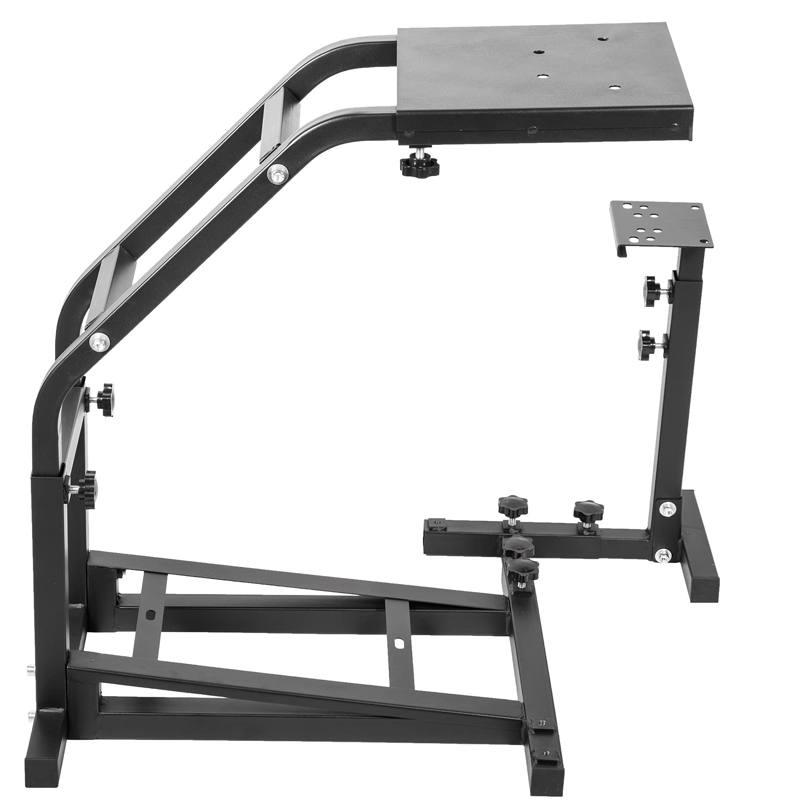 Marada Racing Simulator Cockpit Height Adjustable Steering Wheel Stand for Logitech G25,G27,G29,G37,G920 Racing and Pedals Not Included