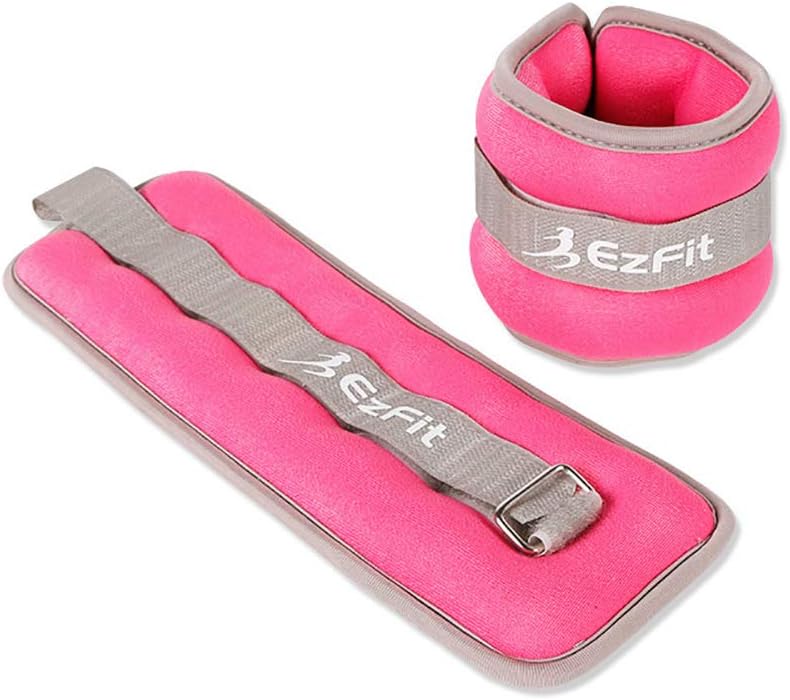 Yajun Adjustable Ankle Wrist Weight Training Sandbag Package Latin Running Dancing Weight Equipment Fitness Equipment 1-2kg for Men and Women
