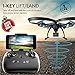 Force1 Video Drones with Camera for Adult and Kids - U49W HD FPV Drone WiFi Camera, VR RC Helicopter Spy Toy Drone with Video Camera and Extra Battery