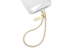 MOUTAKEY Phone Wrist Strap Metal Phone Chain Wristlet Strap Detachable iPhone Lanyard Wrist with 2 Tether Tabs iPhone Charm strap For Women girls Shopping Traveling Party Walking