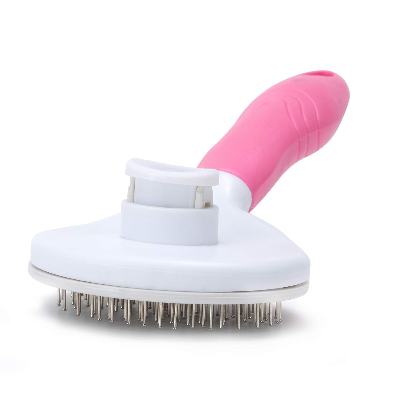 PUAYOIP Cat Grooming Brush Hair Removal Cat and Dog Pet Comb, Massage,Self Cleaning Beauty and Styling Hair Removal Comb Brush: Beauty
