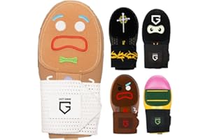 Got Game Baseball Sliding Mitt - Youth and Adult Sizes - Drippy Drip Accessory Gingerbread Man, Ice Cream, Alien, Ninja, Pencil, Cowboy