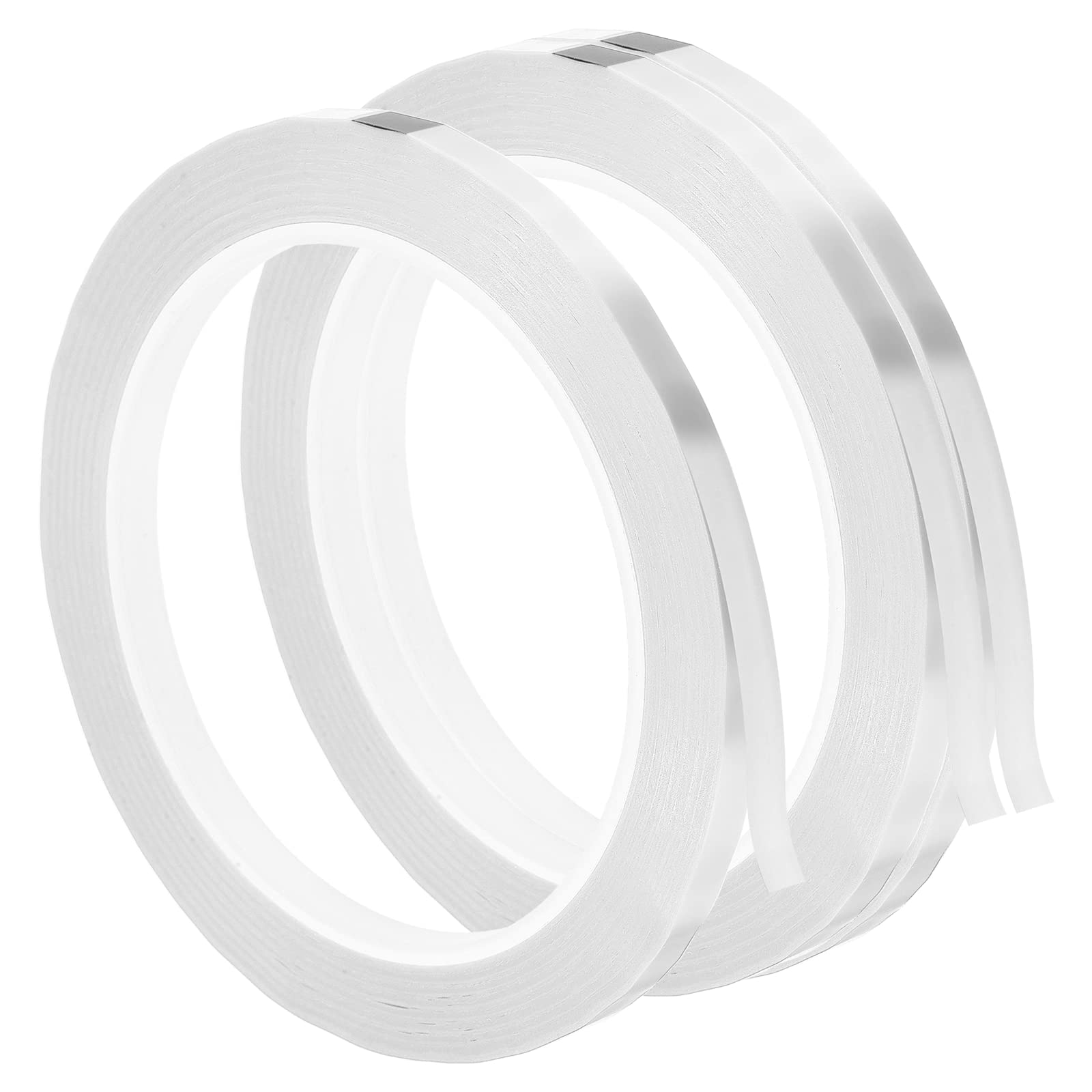 PATIKIL Whiteboard Tape 6mm X 66m, 3 Pack Thin Dry Erase Tape for Graphic Chart Marking DIY Art, White