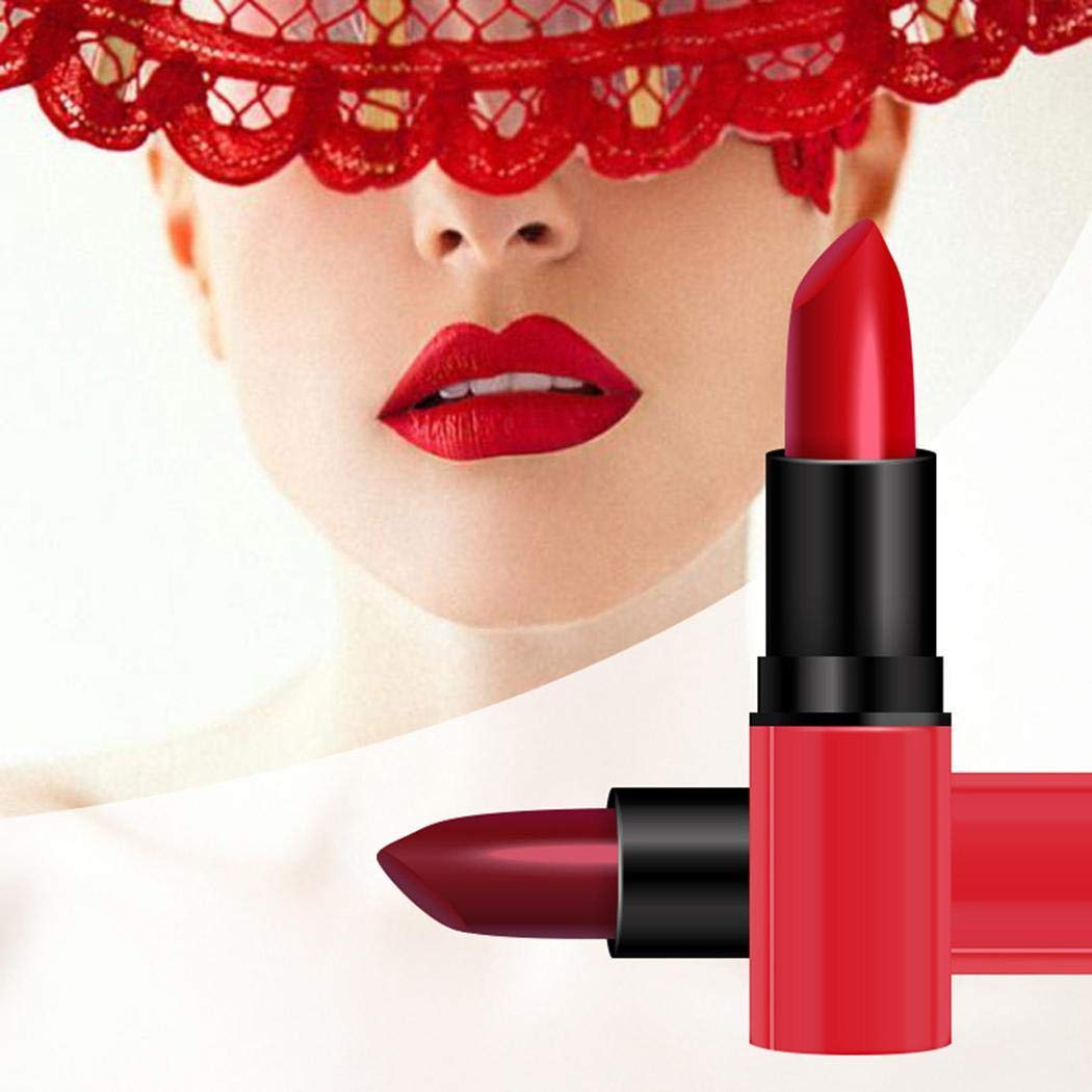UpBeauty Long-lasting Moisturize Matte Lipstick Waterproof Red Tube Lip Gloss Cosmetics Paint Sprayers