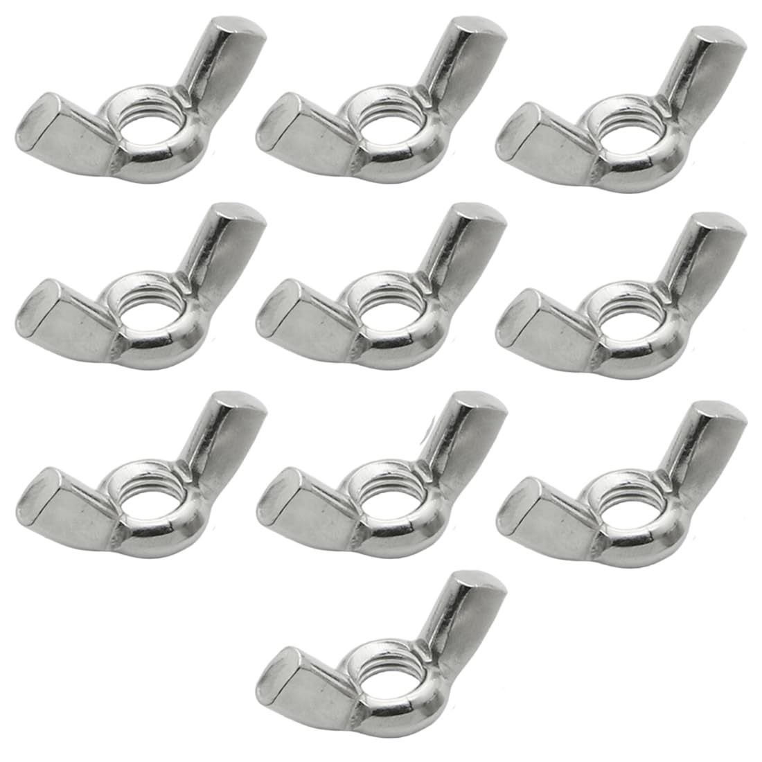 M4 Wing Nuts Marine Grade in A4 Stainless Steel 316 – Corrosion Resistant Fasteners (Pack of 10)