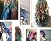 Kyerivs Hair Chalk Hair Pastels 6 Color Metallic Glitter Temporary Hair Color, No Mess, Built in Sealant, Works on All Hair Colors