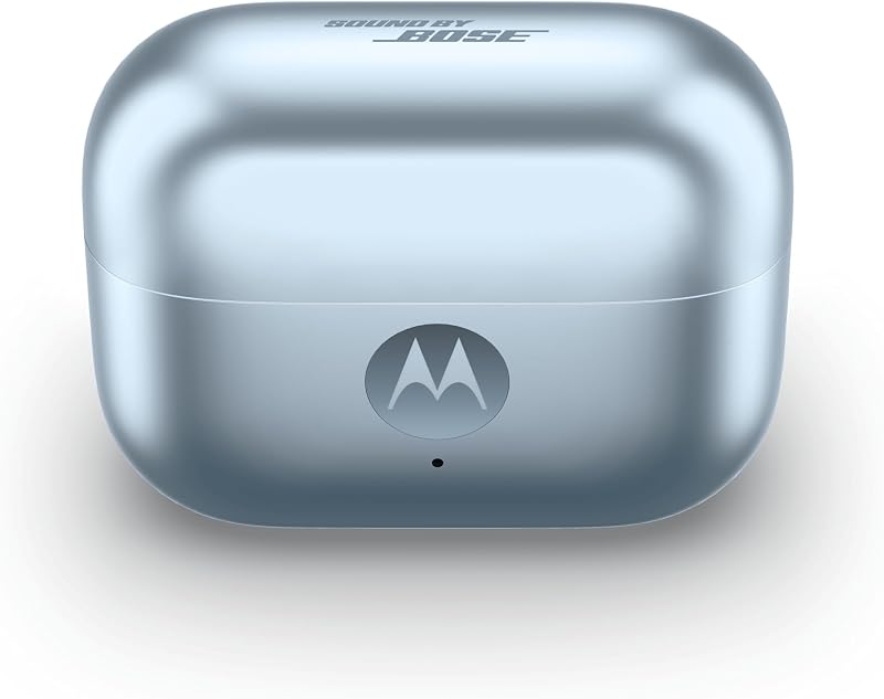 edge 70 e moto buds loop con crystals by Swarovski®(12/512GB, Doppia fotocamera 50MP+flicker cam, selfie 50MP, sottile 5.99mm, 4800mAh, Display 6.67" 120Hz, Android 16) PANTONE Cloud Dancer