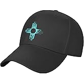 Zia Symbol Cap Fashion Adjustable Baseball Hat Summer UV Protection Running Hats for Men Women Unisex