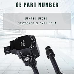 RAWOK Ignition Coil Pack UF781 Compatible with