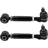 TRQ Rear Upper Driver and Passenger Side Control Arm and Ball Joint Set 2 | For 2007-2013 Acura MDX 2010-2013 ZDX 2009-2015 Honda Pilot