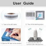 LeaGerous 8.2MH RF Soft Security Labels Mock Barcodes Retail EAS Anti-Theft view 5