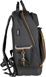KLEIN TOOLS Tradesman Pro Extra Large 40-Pocket Electrician Tool Backpack view 6