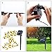 Solar String Lights Outdoor for Garden Decoration, Aukora 30 LED Solar Powered Honey Bee Lights for Trees Flower Fence Grass Lawn Festival, Ideal Gifts(Warm White)