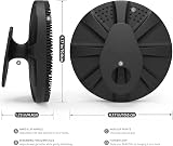 BEAUTAIL Silicone Body Scrubber 3rd Gen Shower Brush Black Brand New view 6