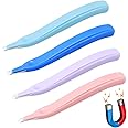 4 Pack Magnetic Staple Remover Tools, Professional Stapler Removers Staple Puller Remover for Classroom, Multicolored Stapler