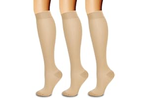 Laite Hebe 3 Pack Compression Sock-Compression Sock For Women and Men Circulation -Best for Running,Athletic Sports