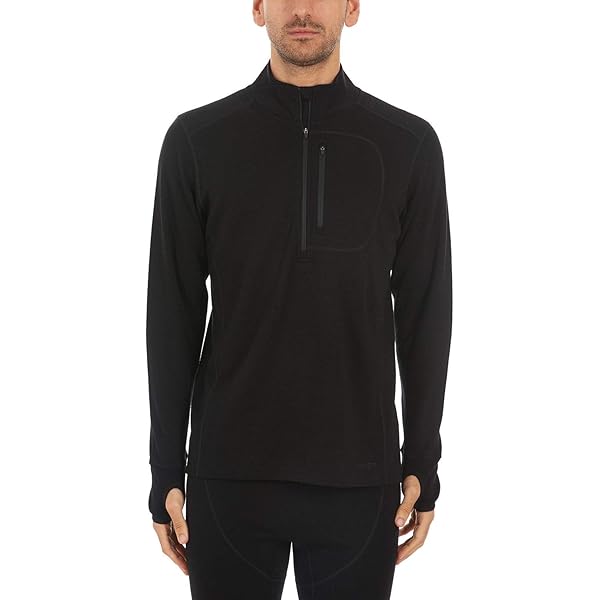 Amazon.com: 100% Merino Wool - Men's Midweight Quarter Zip - Warm