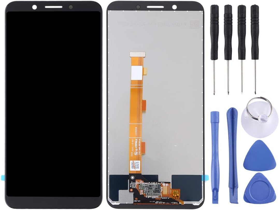 JINYANG Boutique Accessories LCD Screen and Digitizer Full Assembly for Oppo A83(Black) (Color : Black)