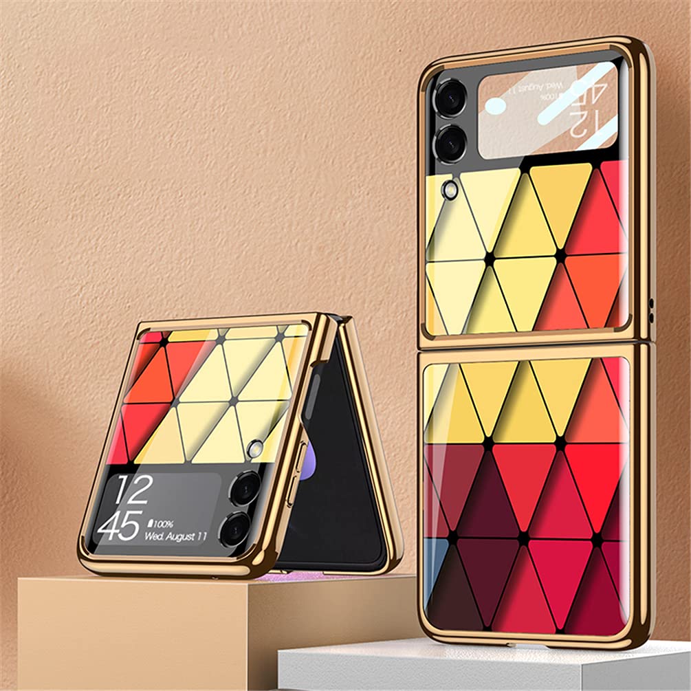 SHIEID Case for Samsung Galaxy Z Flip3 5G,Case Ultra-Thin PC Phone Cover with Samsung Galaxy Z Flip3 5G,Cover for Samsung Galaxy Z Flip3 5G,KBL6 โ image 1