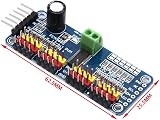 DollaTek PCA9685 16-Channel 12-bit PWM Servo Driver I2C Module view 4