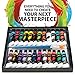 Acrylic paint 24 set by Royal Art Perfect for canvas,wood,ceramic,fabric & crafts.Non toxic & Vibrant colors.Rich Pigments With Lasting Quality-Great For Beginners,Students & Professional Artist