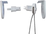 FURNISHED Heavy Duty Roller Blind Fittings White 25 mm Brackets Spare Kit view 3