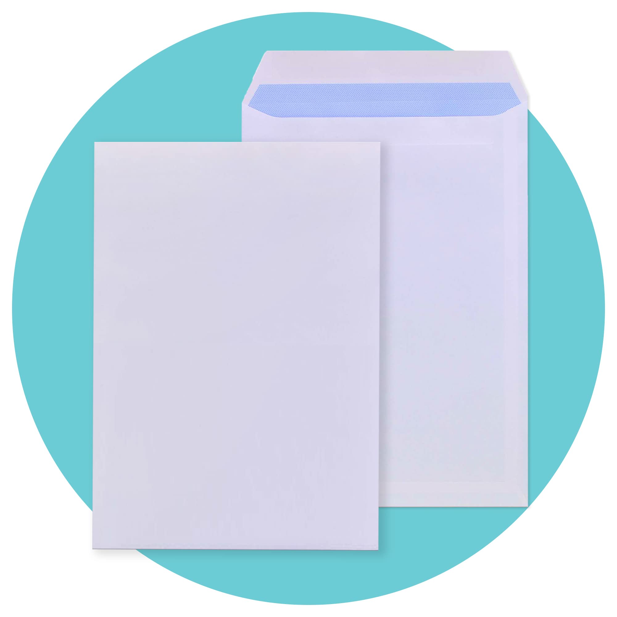 Triplast 50 x C5 White Self Seal Security Envelopes (Size: 229x164mm) | Fully Opaque, Self Sealing & Printer Safe Mailing Paper Envelopes | Ideal for Everyday Home, Office & Commercial Use