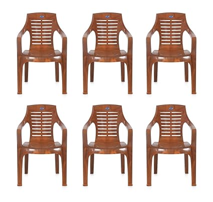 Nilkamal Set of 6 Chairs (Mango Wood)