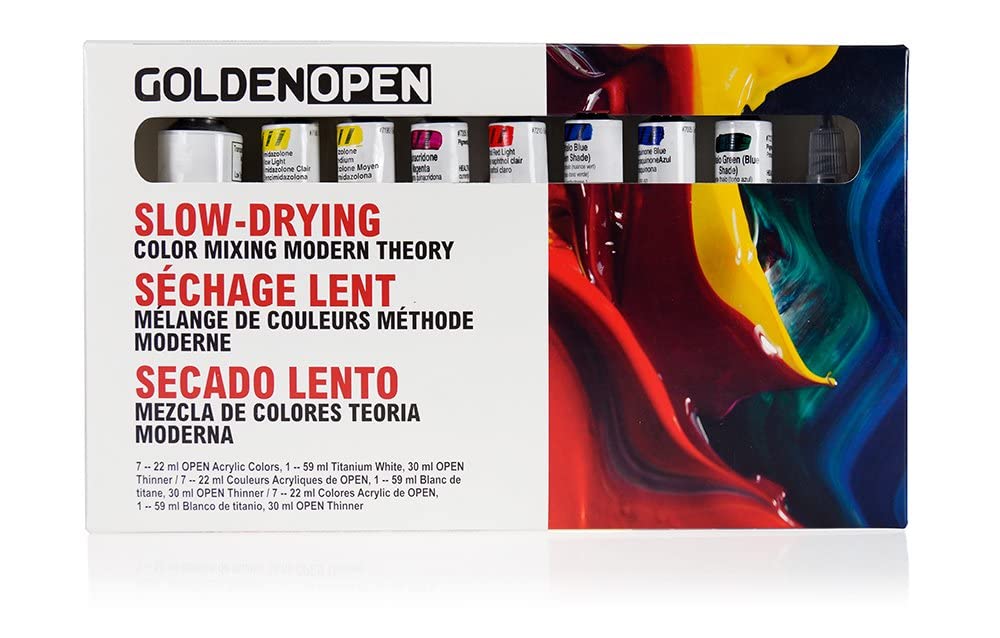 Golden Open Acrylic Modern Theory Set Of 8