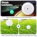 Solar LED Ball Light - Sunwind 8inch Color Changing Solar Globe Light Pool Floating Waterproof LED Lights with Remote Control for Garden & Patio Decorative Lighting (8-Inch Ball 1 Pack)