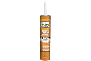 Liquid Nails Tough Repair 10.3 oz. Gray Interior and Exterior Concrete and Mortar Repair Adhesive