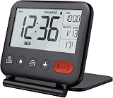 NOKLEAD Digital Travel Alarm Clock Mini Backlight Calendar Temperature 12/24H view 1