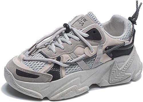 Amazon D Iizoo ペアスニーカー カップル ダッドスニーカー メンズ レディース 厚底スニーカー カジュアルシューズ 軽量 美脚 韓国風 B57 D Iizoo スニーカー