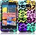 For Kyocera Event C5133 Hard Design Cover Case Colorful Leopard Accessory