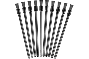 Frcolor Disposable Lip Gloss Brushes Lipstick Wands Applicator Flat Brush Makeup Cosmetic Tools (100 Pcs)