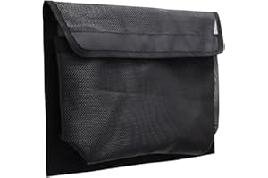 Boat Storage Net Bag - with Hook and Loop Self-Adhesive No Drilling Bag - Boat Tool Holder | for Fishing Cabin Cockpit Consol