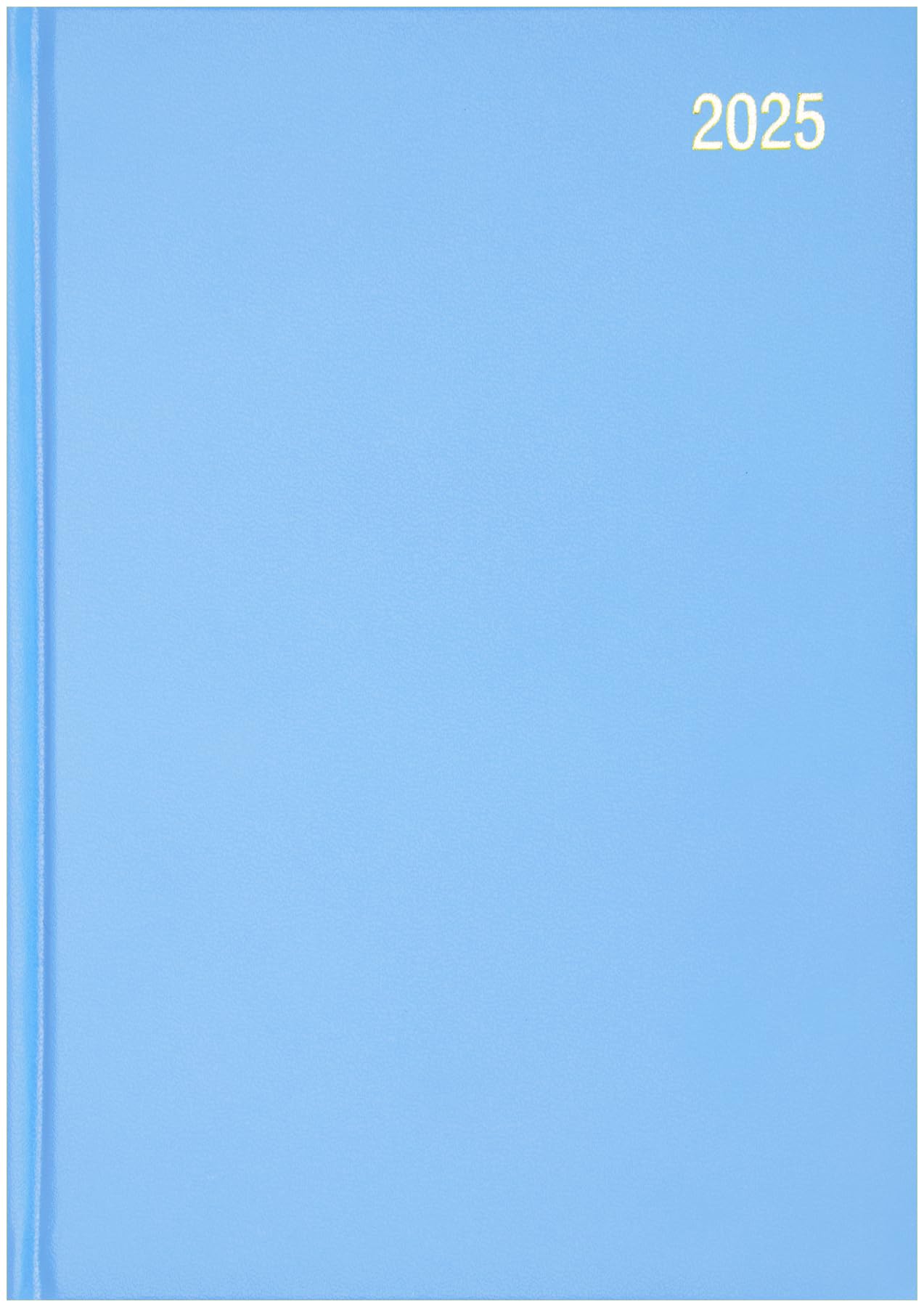 Star Note 2025 A4 Page a Day Diary Planner Daily Organiser - Sky Blue